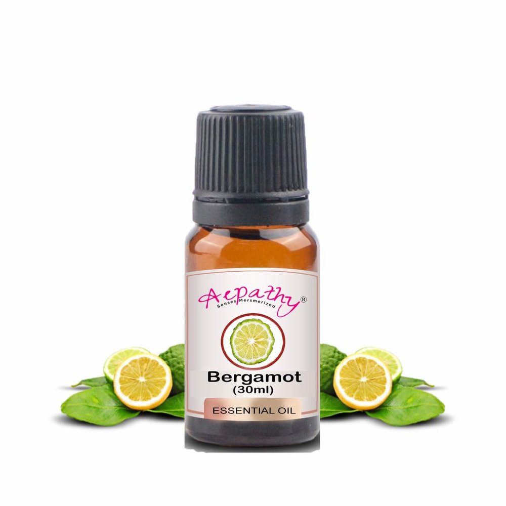 Aepathy Bergamot Essential Oil 30Ml | for Home, Candle, Office| for Aromatherapy, Diffuser, Soap & Candle Making | pack of 1