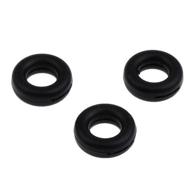 10 Pairs Anti Slip Silicone Ear Hooks Holder for Eyeglass Sunglasses Black