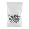 10 Pairs Anti Slip Silicone Ear Hooks Holder for Eyeglass Sunglasses Black view 2