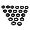 10 Pairs Anti Slip Silicone Ear Hooks Holder for Eyeglass Sunglasses Black view 4