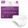 AZAH Periods Panty For Women [M-L Pack of 10] | 12 Hrs Protection | Super Absorbent 360 Coverage |Leak Proof Overnight Period Panty for Girls |Heavy Flow | Rash Free Disposable Panties After Delivery view 1