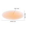 1 Pair Adhesive Calf Pads Anti Allergic Soft Waterproof Skin Friendly Lifelike Silicone Calf Corrector for Crooked Thin Skinny Legs view 2