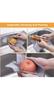 JS Enterpraises - Multipurpose Non-Scratch Stainless Steel Dishwashing Rags - Machine Washable Wire Dishcloths for Dishes, Sinks, and Counters. (PCK of 4) view 4
