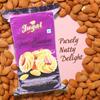 Jugal Bakers Badam Bakery Cookies (Pack of 2, 200gm Each) Handmade Almond Biscuits, Healthy Tea Time Snacks, Ready to Eat Breakfast, dry Fruits Cookie, Ready to Eat Breakfast view 3
