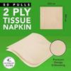 Honest Home 2 Ply Tissue Paper Napkins | 400 Pulls | 50 Pulls x 8 Boxes | Soft, Strong & Highly Absorbent | For Home & Dining Table Use view 4
