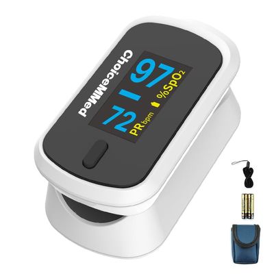 ChoiceMMed MD300CN310 FingerTip Pulse Oximeter | Pulse Rate | Oxygen Saturation | High Accuracy | Easy Operate & Carry - Pack of 1