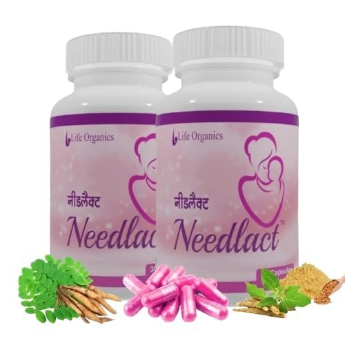 Life Organics Lactation Granules for Breast Milk 20mg | Increases Milk Supply | With Herbs Like Contains fenugreek, fennel, and other galactagogue herbs|