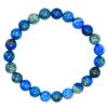 Certified Lapis Lazuli Bracelet for Women Men with Healing Crystal and Reiki Stone - Beautiful Gemstone Beaded Bracelet for Balance, Harmony & Positive Energy view 3