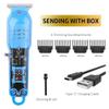 ATHRZ Transparent Micro-Shaver & Trimmer for Men with USB Charging Cable Runtime 180 Mintues view 2