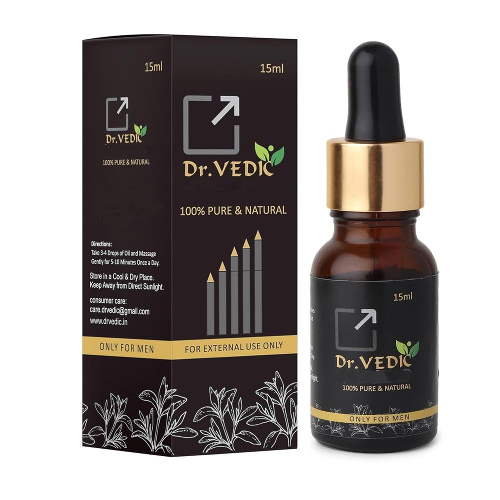 Dr Vedic 100% Pure & Natural Oil (E-Oil 15 ML)