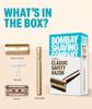 Bombay Shaving Company Classic Safety Razor For Men | Gifts For Men | Double Edge Safety Razor with Metal Handle view 4