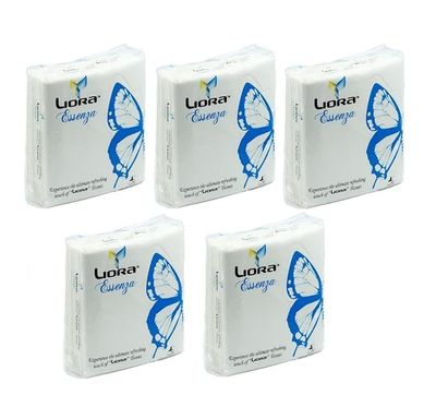 Liora 2 Ply Tissue Paper Napkin for Home, Office, Restaurant, Kitchen & Dining, Soft Absorbent Skin Friendly Napkins for Party Event Essential, 33 x 33 cm, Pack of 5 (50 Pulls Per Pack, 150 Sheets)