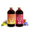 Nephro Panchamrit & Nephro Panchamrit Plus Sugar Free | Uveda Naturals | Ayurvedic Dual-Action Kidney Support Supplement with Himalayan Herbs | Natural Detox, Healthy Creatinine & Urea Levels | Pure Herbal Liquid Extract, 100% Natural | 450ml each (1 view 1
