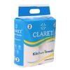Claret Kitchen Towel Tissue Paper Roll Napkin | Soft & Highly Absorbent | 2 Ply | 60 Pulls Each Roll | Pack of 2 Roll | 60X2 Total 120 Pulls | Ideal For Cleaning Kitchen Accesssories Microwave & OTG view 2