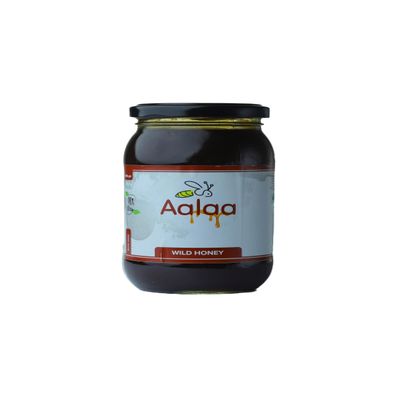 Aalaa Honey 100% Raw & Pure Unprocessed Highly Nutritious Natural Wild Forest Honey 500 gm