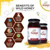 Aalaa Honey 100% Raw & Pure Unprocessed Highly Nutritious Natural Wild Forest Honey 500 gm view 4