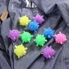 NISHIV Washer Balls,Reusable Tangle-Free Eco-Friendly Laundry Scrubbing Balls,Solid Colorful Laundry Washing Balls Enhance Your Machine Cleaning Power Eco-Friendly Dryer Laundry Ball (10 Pcs) view 4