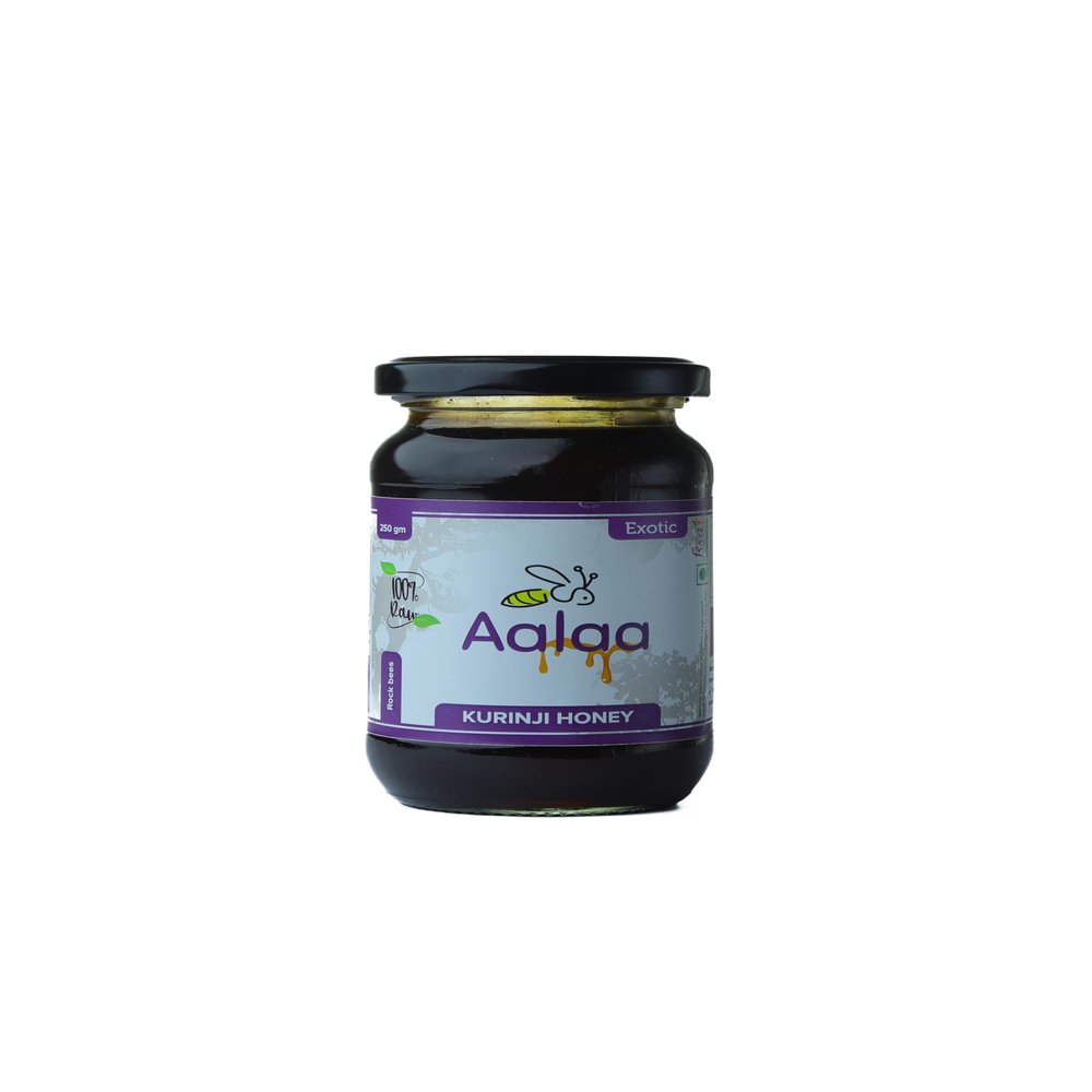 Aalaa Honey 100% & Pure Unprocessed Highly Nutritious Natural Kurinji Honey 250 gm