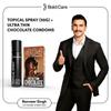 Bold Care EXTEND Non-Transferable Spray for Men (Pack of 1) - 50 ml + Bold Care 404 Super Ultra Thin Chocolate Flavored Condoms For Men | 60 Microns | 10 Units | view 2