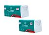 CLARET Polypack Facial Tissues, 2-Ply Super Soft, 500 Sheets (250 Pulls per Pack)  Multipurpose Dry Tissues for Home, Office, Travel & Daily Use, Pack of 2 view 1