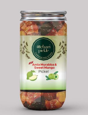 Amla Murabba & Sweet Mango Pickle Mix(400 GM) Ghar Ka Achar