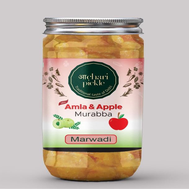 Amla & Apple Murabba Mix Marwadi(400 GM) Ghar Ka Achar