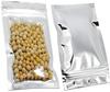 PrideHind- One-Sided Clear Silver Zip Lock Bags 6x9 (Inches) Airtight Pouches for Coffee, Tea, Spices, and Kitchen Use (Pack Of 200) view 2