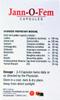 Jann O Fem Capsules | Ayurvedic Uterine Health Supplement for Women | 30 Capsules | Natural Hormonal Balance & Reproductive Wellness view 3