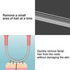 HUNCHA Facial Hair Remover Spring for Women & Men - Face, Chin, Cheek, Eyebrow, Mustache, Upper Lip Epilator Threading Tool - Smooth Finish, Remove Unwanted Hair, Pack of 1 view 2