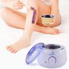 Drosselz Professional Electric Hot Wax Heater Machine With Wax Beans(100 Grams) and 15 Pcs Wooden Strips for Hair Remove Wax From Body Waxing Kit for Women (White) Hair Removal machine Kit view 2