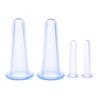 AKUPRO-MAX 4 Pieces Silicone Anti Cellulite Massage Vacuum Cupping Body Facial Cups view 2