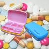 CLICKSWIFT 6 Compartments Portable Medicine Storage Container Case For Vitamins & Medication Daily Vitamin Pill Organizer Home Office First Aid Pack, Pocket Or Purse Pill Box, Multicolour 1 Pcs view 1