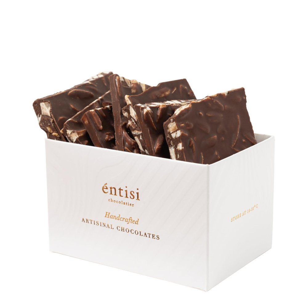 Entisi Almond Rocher Barks - 240g