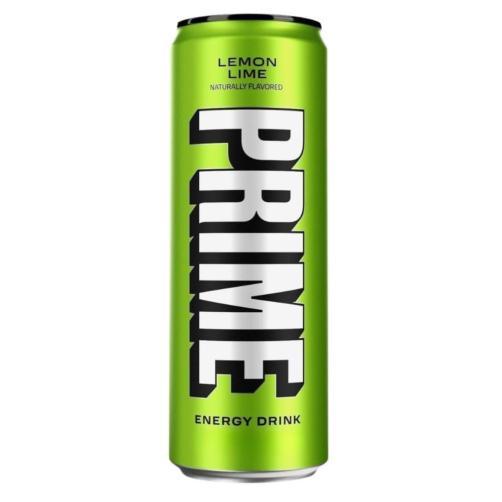 Prime Lemon Lime Flavour Energy Drink, 11.16 oz 330 ml