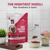 MuscleBlaze Fit High Protein Muesli (2kg, Dark Chocolate & Cranberry) | 22g Protein | With Raisins, Almonds & Super Seeds, High Protein Breakfast Cereals view 4