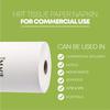 Image Enterprise HRT Kitchen Tissue/Towel Paper Roll, 1 kg, 100% Biodegradable Virgin Tissue Paper, Eco-Friendly, Soft, Highly Skin-Friendly (Pack of 1) view 4