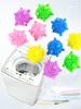 ADAKASI Washer Balls, Reusable Tangle-Free, Eco-Friendly Laundry Scrubbing Lint Catcher Balls, Solid Colorful Washing Balls, Enhance Machine Cleaning Power, Unique Shape For Better Clean, Pack Of 10 view 3