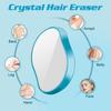 GELATO BEAUTY Crystal Hair Eraser for Women and Men, Reusable Crystal Hair Remover Nano Crystal for Back,Arms,Legs view 4