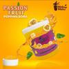 COUGAR Meku Meku Popping Boba Delicious Passion Fruit Flavour Juice 1.3kg (Imported) view 2