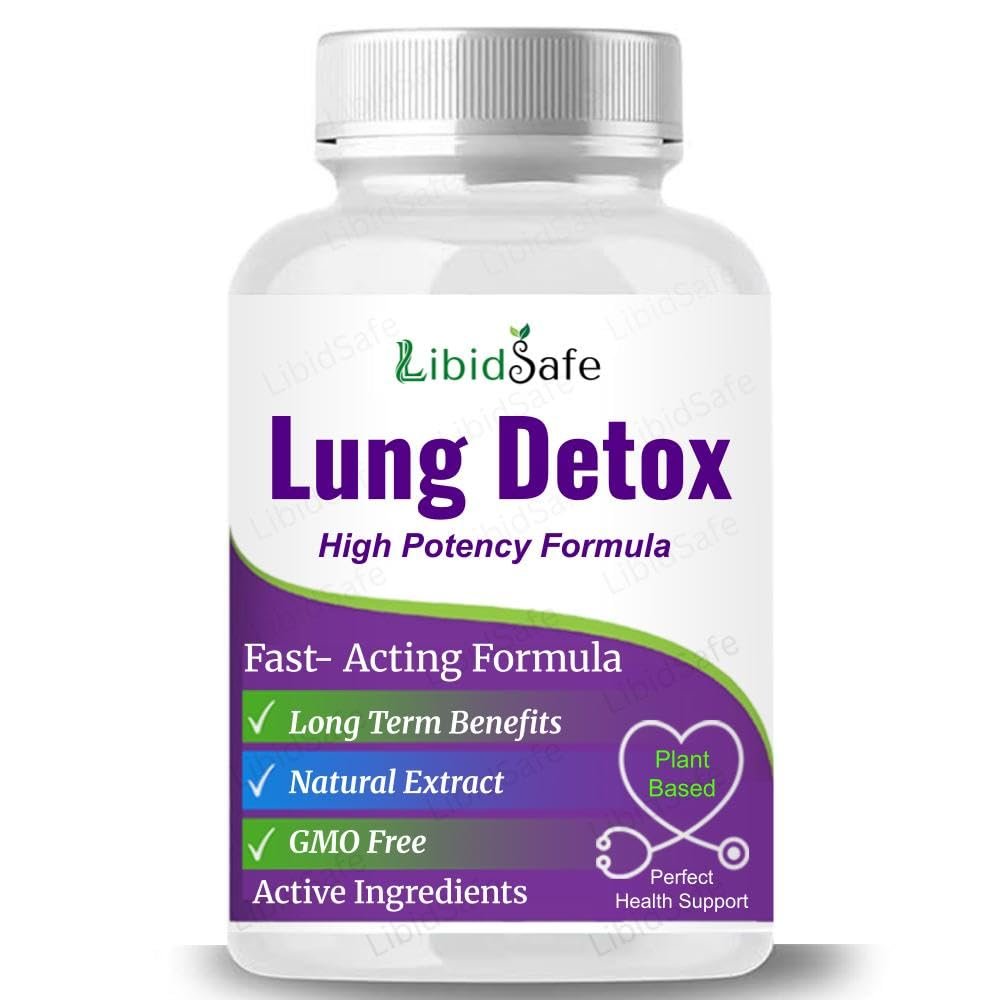 First Choice Lung Detox for Smokers - Fast Lungs Cleanse - Natural & Effective Formula for Healthy System