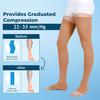 EZYFIT Imported Class II Cotton Compression Stockings Above Knee for Varicose Veins | Varicose Veins Stockings For Men and Women | 22-35mm/Hg (2X-Large) view 4