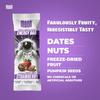 Moon Energy Bar Strawberry | 270g Pack (45g x 6 Bars) | High Fibre | Freeze-Dried Fruits | Dates & Nuts | Nutritious | Fruit Bar Snack view 3
