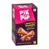 Pik n Pop Hazelnut Mini Waffle Cones - 70g | Whole Wheat | Non-Meltable | Eggless | Crunchy Hazelnut filled Cones | Cone Bite Snacks I Flavoured Cones view 1