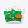 Vyndo Moongadi Khakhra Pack of 2 (200gm each), Dry & Gujarati Snacks Made with Millets, High in Protein and Fiber, Gluten Free and Healthy Snack For Kids & Adults with No Palm Oil view 1