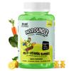 All Rounder Kids Multivitamin Gummies (Ages 515) | 1 Gummy a Day for Growth, Immunity & Brain Support | 30 Gummies | Natural Flavour  Legendary Lemon | The Wise Tortoise view 1
