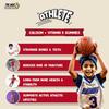 Athlete 0 Sugar Calcium + Vitamin D Gummies | Added Prebiotics | 5-15 Years | Bone Strength, Growth & Teeth Health | Super Strawberry Flavor | 30 Gummies | The Wise Tortoise TWT view 3