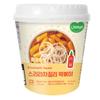 Joayo Srirachachili Topokki Rice Cakes with Spicy & Rich Flavorful Savory Sauce 120g, Pack of 1 | Veg & Authentic Korean Topokki | The Product of Korea (Famous Korean Street Food) view 1
