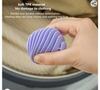 NISHIV Dryer Balls Laundry Stirring Ball Reusable Dryer Balls for Tumble Dryers New Washer Liquid Dispenser Ball Reusable Dryer Balls, Soft Gel Laundry Balls Anti-Tangle Laundry Balls (Pack Of 3) view 2