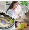NISHIV Dryer Balls Laundry Stirring Ball Reusable Dryer Balls for Tumble Dryers New Washer Liquid Dispenser Ball Reusable Dryer Balls, Soft Gel Laundry Balls Anti-Tangle Laundry Balls (Pack Of 3) view 3