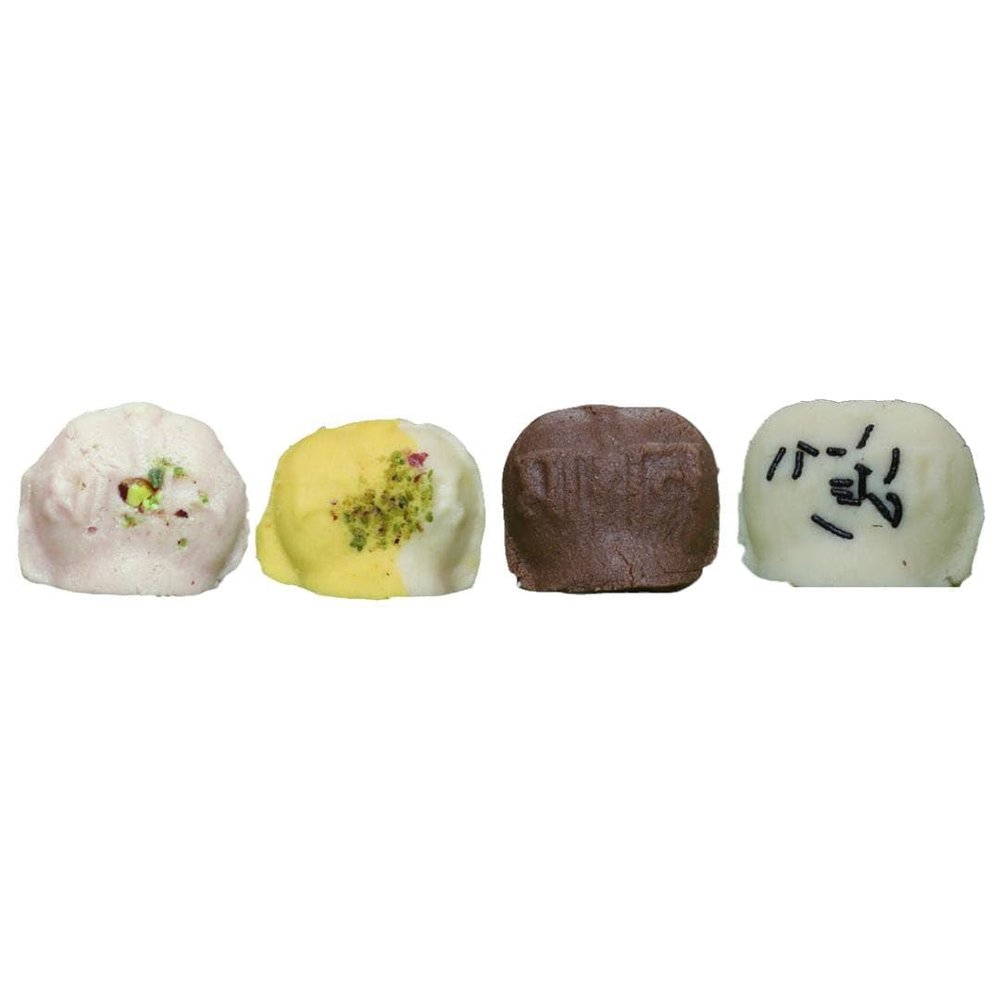BANGLARMISTI Fusion Talsas Sandesh Pack Fusion Bengali Sweets, Chocolate, Two-in-one, Blackcurrent, Butterscotch(8 Pcs Each) Soft, Norompak,Different Taste Flavour, From Kolkata To All Over India